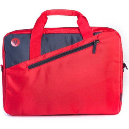 Maletín monray ginger para portátiles hasta 15.6'/ cinta para trolley/ rojo