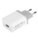 Cargador de pared leotec lecsphtypec/ 1xusb + cable usb a usb tipo-c/ 18w