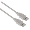 Cable usb 2.0 aisens a101-0021/ usb macho - usb macho/ hasta 2.5w/ 60mbps/ 1m/ beige