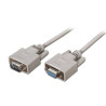 Cable serie rs232 aisens a112-0065/ db9 macho - db9 hembra/ hasta 0.15w/ 1.6mbps/ 1.8m/ beige