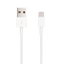 Cable usb 2.0 lightning nanocable 10.110.0401/ usb macho - lightning macho/ 1m/ blanco