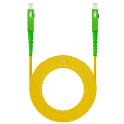Cable de fibra óptica g657a2 nanocable 10.20.0003/ lszh/ 3m/ amarillo