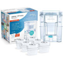 Depósito de agua filtrada aqua optima wd1001/ 8.2l/ incluye 6 filtros