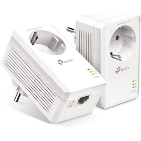 Adaptador powerline tplink tl-pa7017p kit av1000 1000mbps/ alcance 300m/ pack de 2