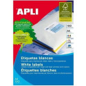 Etiquetas adhesivas apli 1273/ 70 x 37mm/ 100 hojas