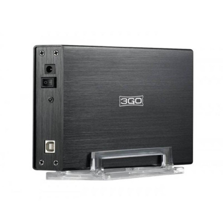 Caja externa para disco duro de 3.5' 3go hdd35bkis/ usb 2.0