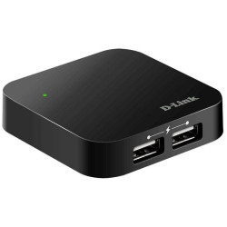 Hub usb 2.0 con alimentación externa d-link dub-h4/ 4xusb