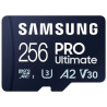 Tarjeta de memoria samsung pro ultimate 256gb microsd xc con adaptador/ clase 10/ 200mbs