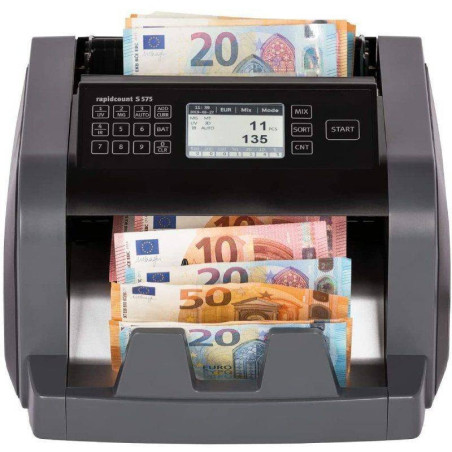 Contadora de billetes ratiotec rapidcount s 575