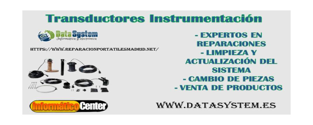 Transductores en instrumentación - instrumentos - DATASYSTEM