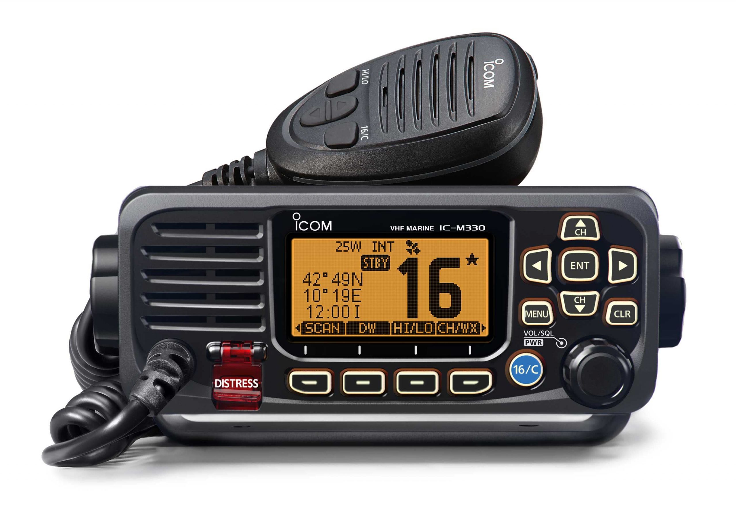Una radio VHF fija