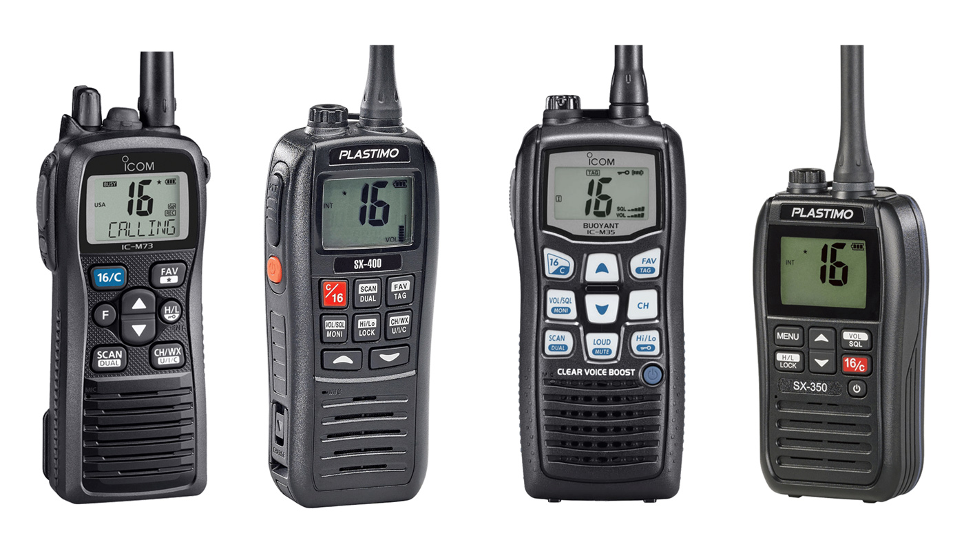 VHF portatiles para comunicacion